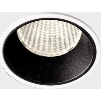 KOHL-Lighting VERSUS zapuštěné svítidlo s rámečkem pr. 73 mm bílá-černá 38° 10 W CRI 80 4000K DALI