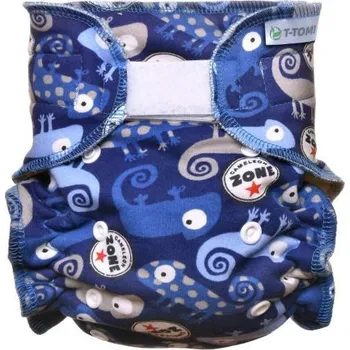 Plenkové kalhoty T-tomi Kalhotková plena přebalovací set suchý zip Chameleons