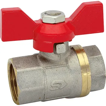 Ventil Slovarm KE-230 - Kohout kulový F/F motýl DN 15 1/2" - 400001