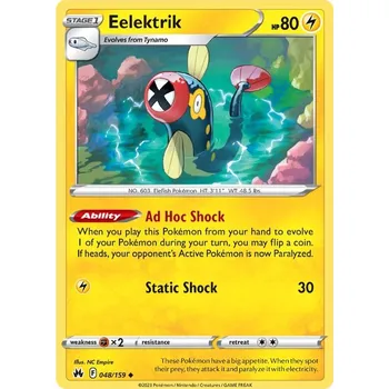 Sběratelská karetní hra Elektrik 048/159 - Crown Zenith Typ karty: Non-Holo