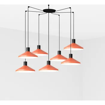 FARO KOMBO 400 závěsné svítidlo, terakota, 7L