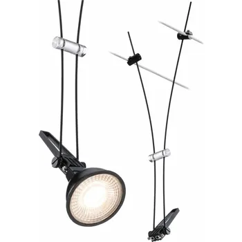 Bodové svítidlo PAULMANN Lankový systém Comet spot GU5,3 max. 50W 12V černá mat