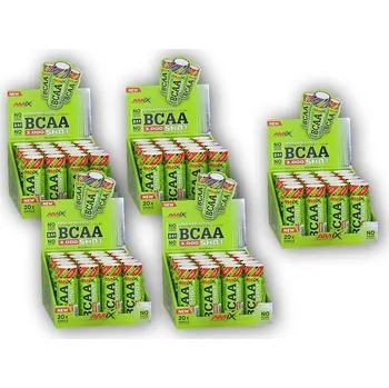 Aminokyselina 4x BCAA 3000 2:1:1 Shot 20x60ml+1xZDARMA