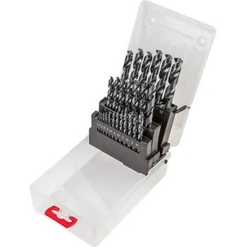 Příslušenství k nářadí VERTO HSS-G spirálový vrták, 1 - 13 mm, sada 25 ks