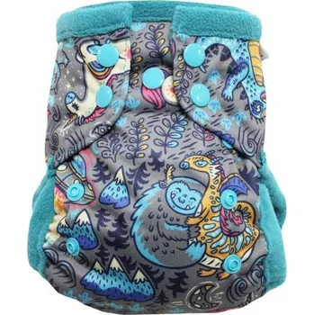 látková plena Breberky kapsová plenka Mini s křidélky - Fantazie na PAT