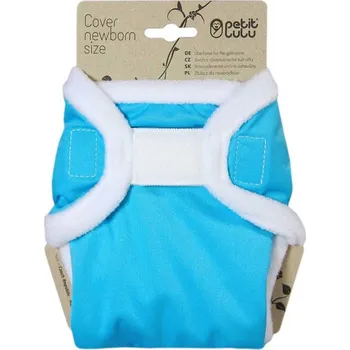 Plenkové kalhoty Petit Lulu novorozenecké svrchní kalhotky - Modré