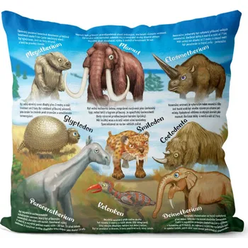 Dekorativní polštářek Polštář Doba ledová