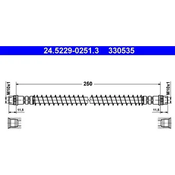 Brzdová hadice Brzdová hadice ATE 24.5229-0251.3