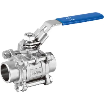 Fitinka GEBO Trojdílný kulový kohout NEREZ 6/4" PN63, -50°C až +180°C 607-112