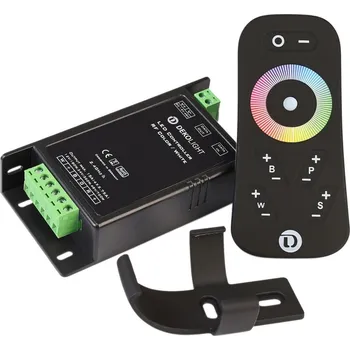 LED páska Deko-Light řídící jednotka RF Color & White Remote 12/24/48V DC rádiovédálkové ovladání 4 CH 843059