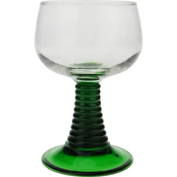 Sklenice Číše zelené sklo 0,25 l (Štamprle zelené sklo)