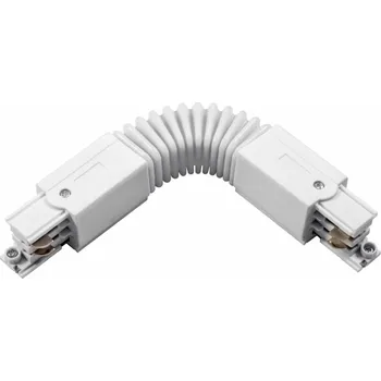 Bodové svítidlo CENTURY 3-fázový flexibilní roh Bílý