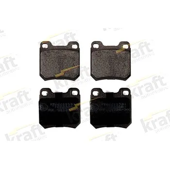 Brzdová destička Sada brzdových destiček, kotoučová brzda KRAFT AUTOMOTIVE 6011530