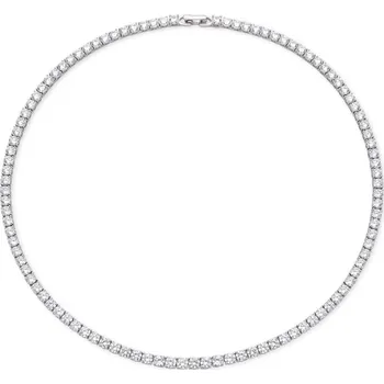 Řetízek Olivie Stříbrný tenisový 40cm/4mm náhrdelník 7288 Ag 925; ≤21,8 g.