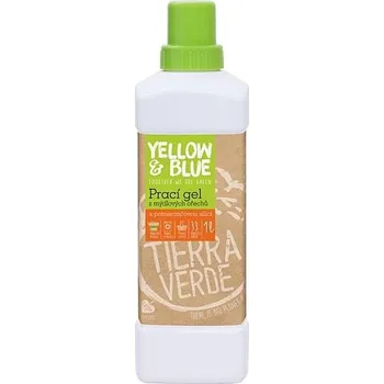 Prací prostředek Tierra Verde Prací gel z mýdlových ořechů s pomerančem 1l