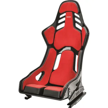 Auto-moto RECARO Podium GF sportovní skořepinové sedadlo ABE / FIA 8855-1999 černá alcantara/červená kůže L