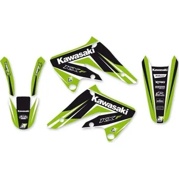 Samolepicí dekorace na vozidlo BLACKBIRD sada ochranných nálepek KAWASAKI KX 250F 04-05 DREAM 4 KAWASAKI KX F 250 rok 04-05