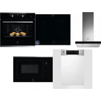 Set domácích spotřebičů ELECTROLUX KODEH70X + ELECTROLUX EIS62449 + ELECTROLUX LFT766X + ELECTROLUX LMS4253TMX + ELECTROLUX EEM43300IX