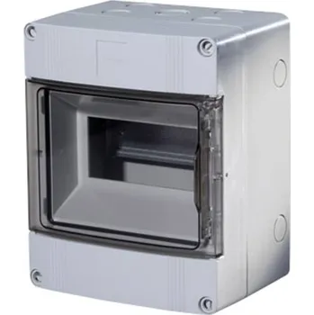 Rozvaděč F-Tronic 7240031 APV6 rozvodná skříň na omítku Počet modulů (šířka) = 7 Počet řádků = 1 Obsah 1 ks