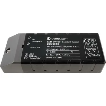 Napájecí zdroj pro osvětlení Light Impressions KapegoLED napájení CC70018 konstantní proud 700 mA IP20 2-26V DC 18,00 W 180514