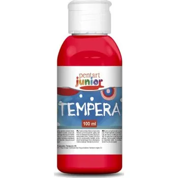 Vodová barva Pentart Temperová barva Junior PENTART 100 ml ČERVENÁ