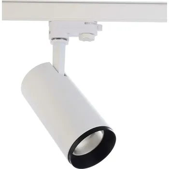 Bodové svítidlo Deko-Light kolejnicový systém 3-fázový 230V Lucea 15 bílá 220-240V AC/50-60Hz 15,00 W 3000/4000 K bílá RAL 9016 707118