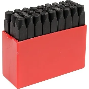 Raznice Razidla písmenková 6 mm 27 ks