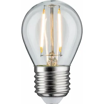 Žárovka PAULMANN LED kapka 2,6 W E27 čirá teplá bílá 286.91