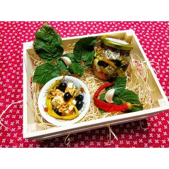 Nakládaný sýr ve slunečnicovém oleji, 500 ml