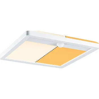 Venkovní osvětlení PAULMANN LED venkovní panel Lamina Backlight pohybové čidlo neláká hmyz IP44 hranaté 250x47mm CCT 14W 230V bílá umělá hmota