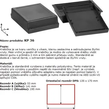 Dárková krabička Krabička KP 36