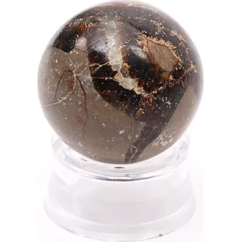 Drahý kámen Magieprirody.cz Septárie koule 35 mm 55g přírodní kámen Septárie + podstavec #C560