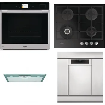 Set domácích spotřebičů WHIRLPOOL W9 OP2 4S2 H + WHIRLPOOL GOFL 629/NB + WHIRLPOOL AKR 650/1 IX + WHIRLPOOL WSBO 3O34 PF X