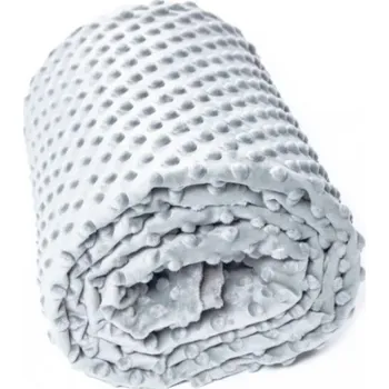 Dětská deka Gadeo deka Minky dots - Grey