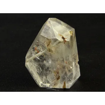 Přírodní kámen Křišťál s inkluzemi broušená forma 90g