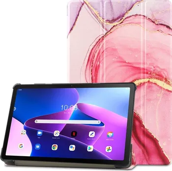 Pouzdro na tablet Tech Protect Smartcase pro Lenovo Tab M10 Plus 3rd Gen Marble