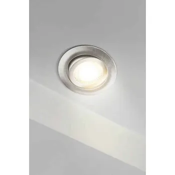 Žárovka HEITRONIC LED vestavné svítidlo DL7202 nikl nastavitelné 5W teplá bílá 3000K 500666