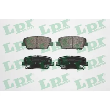 Brzdová destička Sada brzdových destiček, kotoučová brzda LPR 05P1625