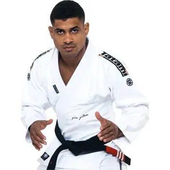 Kimono Tatami fightwear BJJ kimono gi Tatami Elements Superlite - White bílé + BÍLÝ PÁSEK Velikost: A2XL