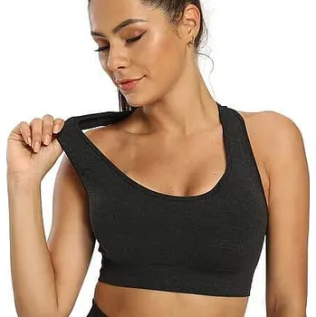 Podprsenka Merco Yoga Rate podprsenka na cvičení černá Velikost oblečení: M