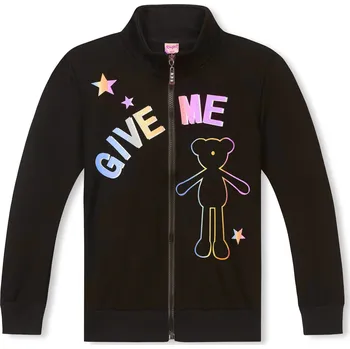 Chlapecká mikina Dívčí mikina - KUGO SM0380, tmavě modrá Barva: Modrá tmavě, Velikost: 164