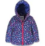 Dívčí bunda LEMON BERET KYTIČKY modrá Velikost: 104