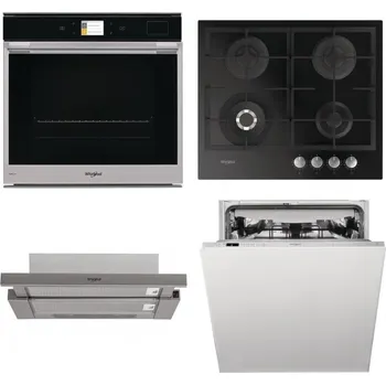 Set domácích spotřebičů WHIRLPOOL W9 OP2 4S2 H + WHIRLPOOL GOFL 629/NB + WHIRLPOOL AKR 5390/1 IX + WHIRLPOOL WIC 3C33 PFE