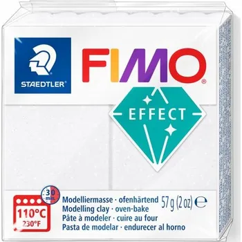 Modelovací hmota FIMO Staedtler FIMO GALAXY efekt 57g BÍLÁ