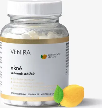 Přírodní produkt VENIRA Akné citron 120 cucacích tbl.
