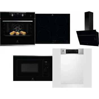 Set domácích spotřebičů ELECTROLUX KODEH70X + ELECTROLUX LIR60430 + ELECTROLUX LFV316K + ELECTROLUX LMS4253TMX + ELECTROLUX EEM43300IX