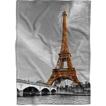 Dětská deka Deka Paříž (Rozměr : 200 x 140 cm, Podšití beránkem: NE)