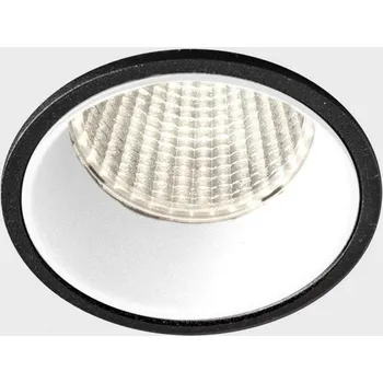 KOHL-Lighting VERSUS zapuštěné svítidlo s rámečkem pr. 60 mm černá-bílá 38° 5 W CRI 80 3000K 1.10V