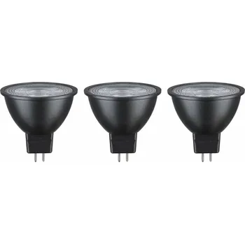 Žárovka PAULMANN LED reflektor GU5,3 12V 3x6W 2700K šedá 289.12