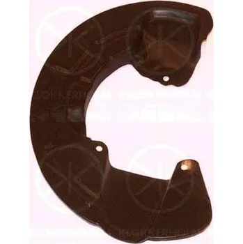 Brzdový kotouč Ochranný plech proti rozstřikování, brzdový kotouč KLOKKERHOLM 9036377